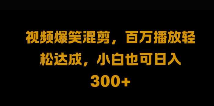 视频号零门槛，爆火视频搬运后二次剪辑，轻松达成日入1k【揭秘】-赛德副业库