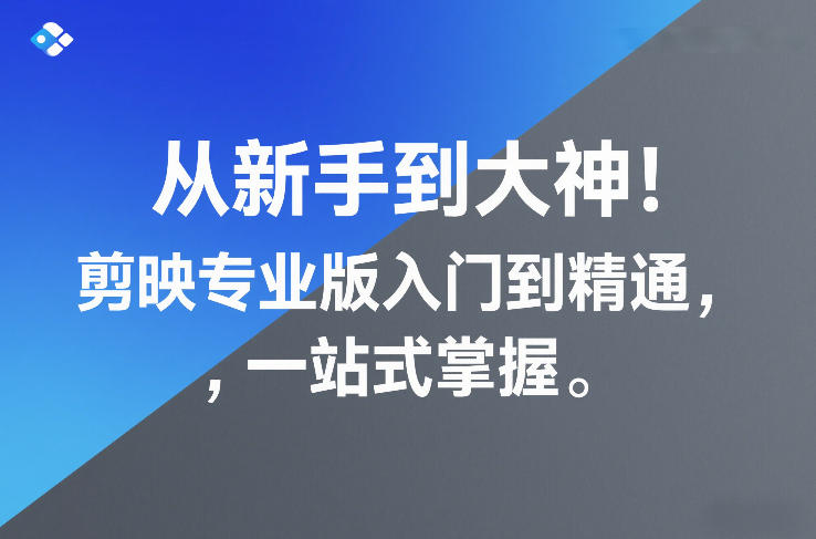 从新手到大神！剪映专业版入门到精通，一站式掌握-赛德副业库