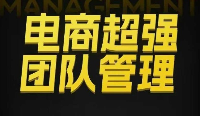 电商超强团队管理，组织绩效，到用人执行，分权合伙-赛德副业库