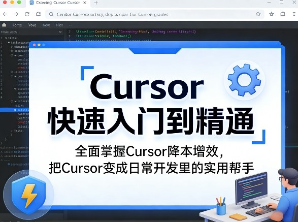 Cursor快速入门到精通，全面掌握Cursor降本增效，把Cursor变成日常开发里的实用帮手-赛德副业库