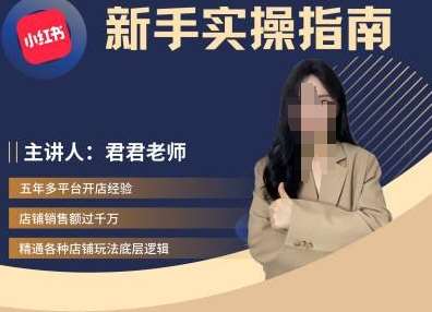 君君-小红书电商从入门到精通，新手实操指南-赛德副业库