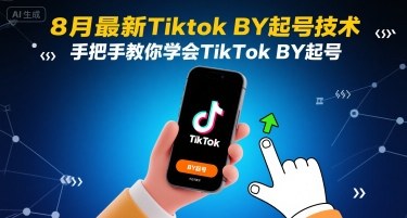 8月最新Tiktok搬运起号技术，手把手教你学会TikTok搬运起号-赛德副业库