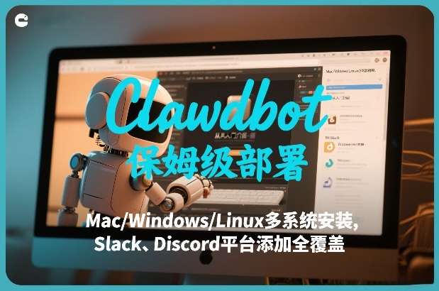 Clawdbot保姆级部署,从入门介绍、Mac/Windows/Linux多系统安装,到Slack、Discord平台添加全覆盖-赛德副业库