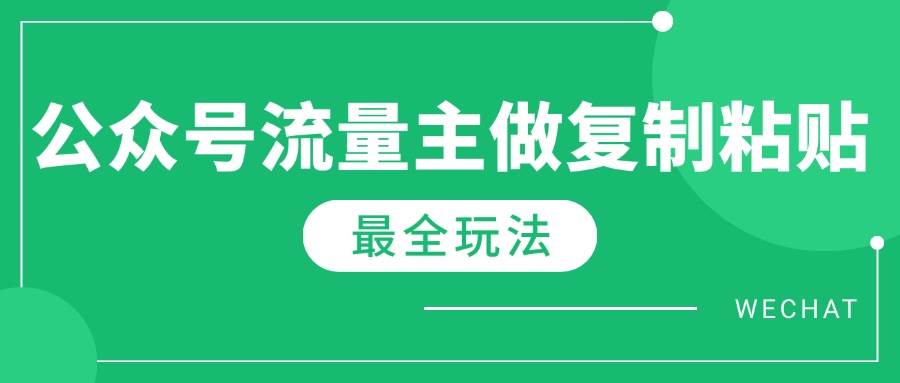 （14333期）最新完整Ai流量主爆文玩法，每天只要5分钟做复制粘贴，每月轻松10000+-赛德副业库
