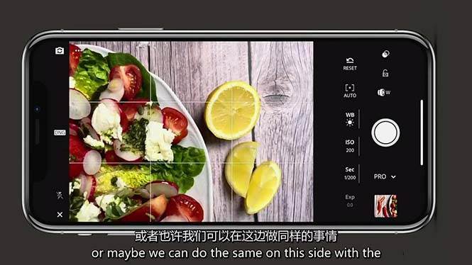 iPhone 美食摄影-掌握美食摄影造型-构图和编辑艺术-21节课-中英字幕-赛德副业库
