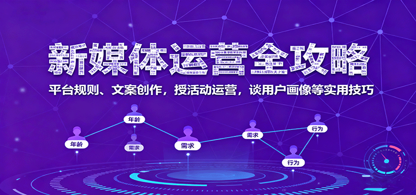 新媒体运营全攻略：平台规则、文案创作，授活动运营，谈用户画像等实用技巧-赛德副业库