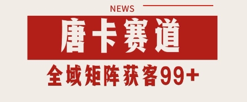 唐卡赛道私域引流获客 自热矩阵SOP日引流99+精准客资【揭秘】-赛德副业库