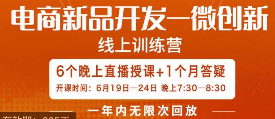 南掌柜·电商新品开发——微创新,电商新品微创新是你企业发展的护城河-赛德副业库