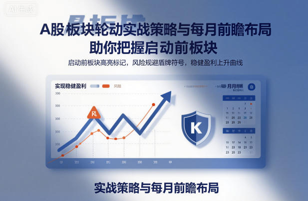 A股板块轮动实战策略与每月前瞻布局,助你把握启动前板块,规避风险,实现稳健盈利-赛德副业库