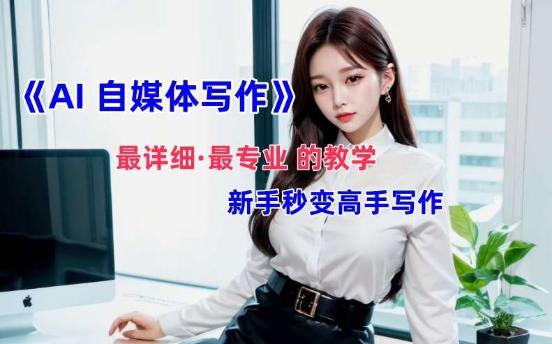 AI自媒体文章创作全网最详细教程，新手秒变写作高手，多方位发展-赛德副业库