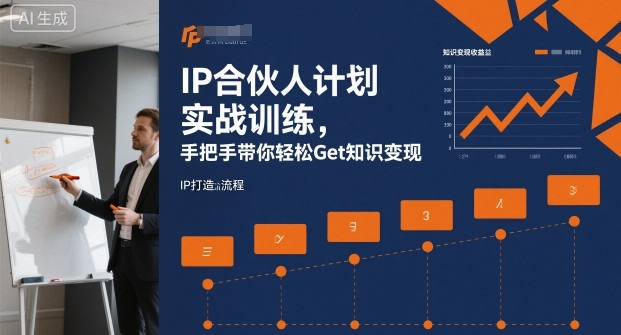 IP合伙人计划实战训练，手把手带你轻松Get知识变现-赛德副业库
