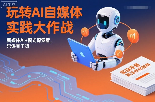 玩转AI自媒体实践大作战，新媒体AI+模式探索者，只讲真干货-赛德副业库