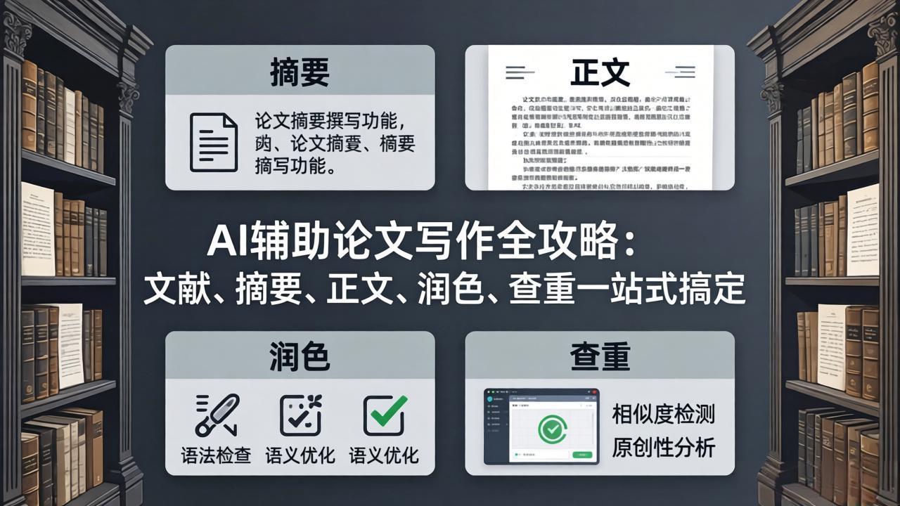 （17970期）AI辅助论文写作全攻略：文献、摘要、正文、润色、查重一站式搞定-赛德副业库