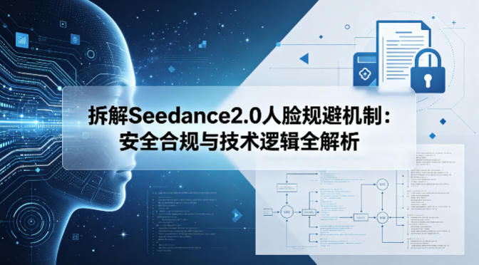 拆解Seedance2.0人脸规避机制:安全合规与技术逻辑全解析-赛德副业库