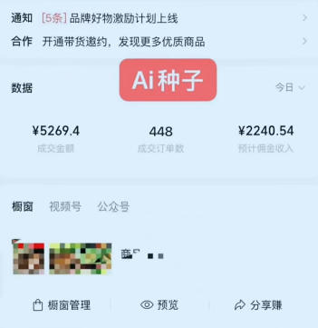 图片[2]-视频号AI种子带货，0粉0保证金就可做，人人能做，实操日入1k+-赛德副业库
