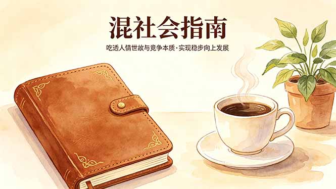（18282期）付费文章：混社会指南，吃透人情世故与竞争本质，实现稳步向上发展-赛德副业库