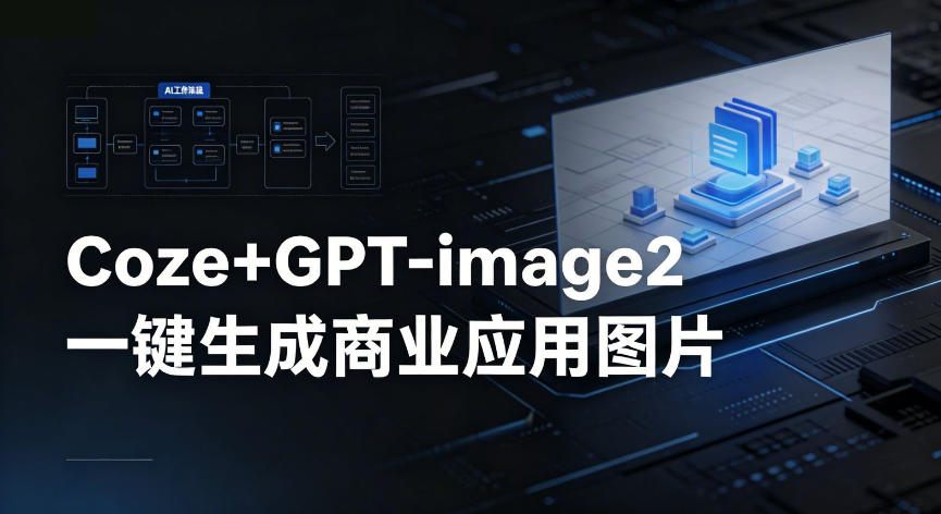 【Coze工作流搭建实操教程】coze+GPT-image2一键生成商业应用图片,全流程保姆级教学-赛德副业库