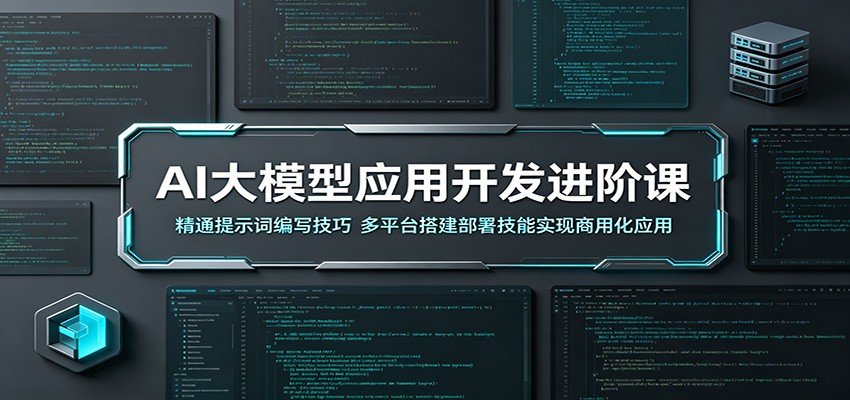 AI大模型应用开发进阶课:精通提示词编写技巧,多平台搭建部署技能实现商用化应用-赛德副业库