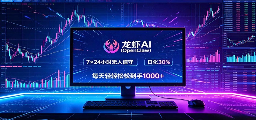 龙虾AI(OpenClaw)全自动挂机,智能操控电脑高效执行任务,每天轻松到手四位数-赛德副业库