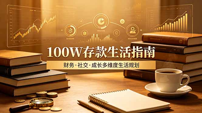 （19121期）付费文章：100W存款生活指南，如何从财务、社交、成长等维度规划自己的生活-赛德副业库