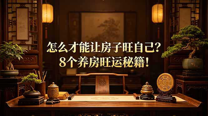 （19023期）付费文章：怎么才能让房子旺自己？8个养房旺运秘籍！-赛德副业库
