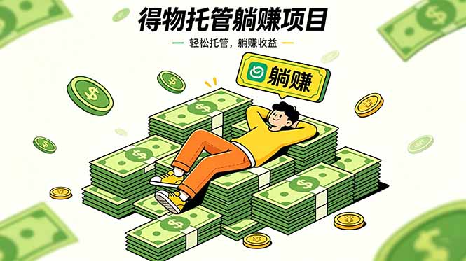 (18726期)26年6月必做!得物视频激励项目,全自动运营单号月利润3600+-赛德副业库