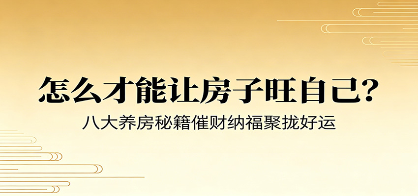 付费文章《怎么才能让房子旺自己？》八大养房秘籍催财纳福聚拢好运-赛德副业库