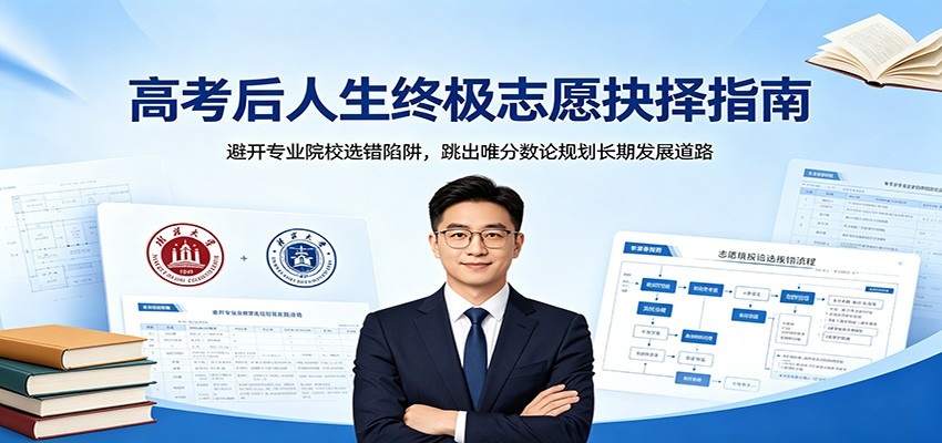 高考后人生终极志愿抉择指南：避开专业院校选错陷阱，跳出唯分数论规划长期发展道路-赛德副业库