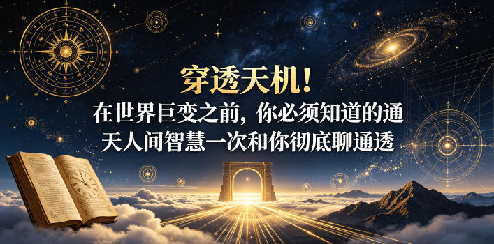 付费文章：穿透天机！在世界巨变之前，你必须知道的通天人间智慧一次和你彻底聊通透-赛德副业库