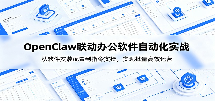 OpenClaw自动化实操课:从软件安装配置到指令实操,实现批量高效运营-赛德副业库