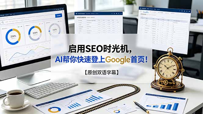 (19162期)启用SEO时光机,AI帮你快速登上Google首页!【原创双语字幕】-赛德副业库