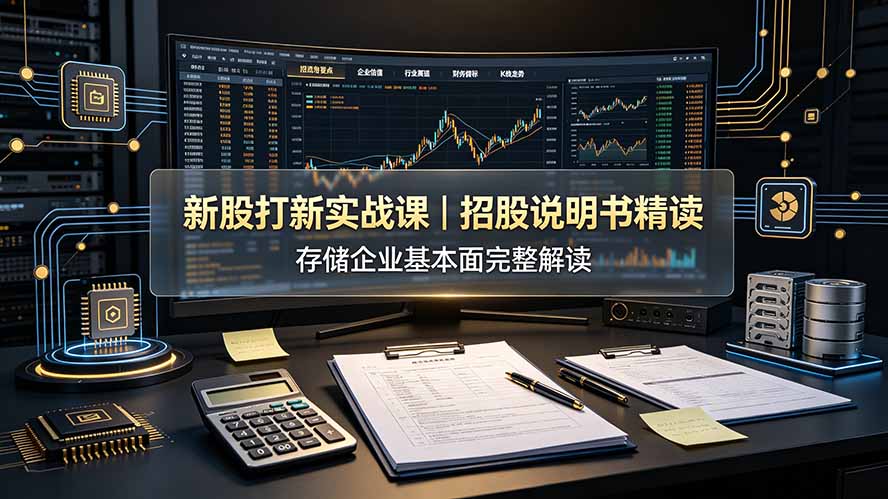 (19255期)付费文章:新股打新实战课|招股说明书精读,存储企业基本面完整解读-赛德副业库