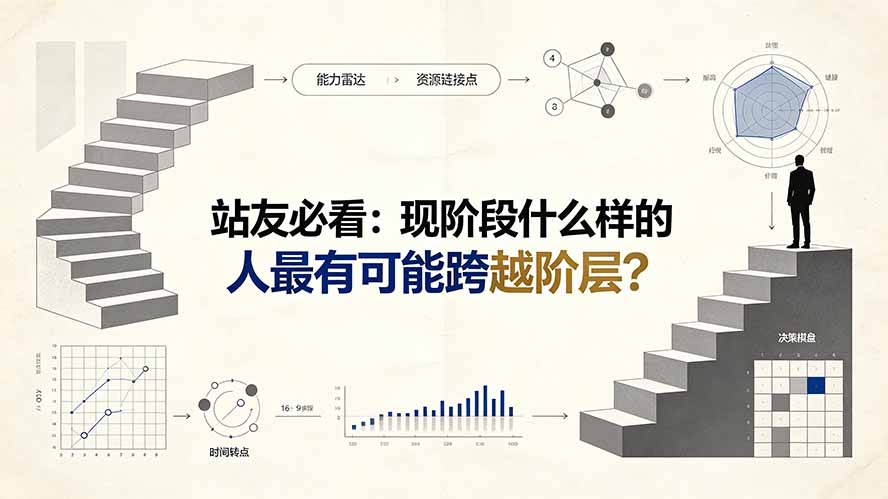 (19475期)付费文章:站友必看:现阶段什么样的人最有可能跨越阶层?-赛德副业库