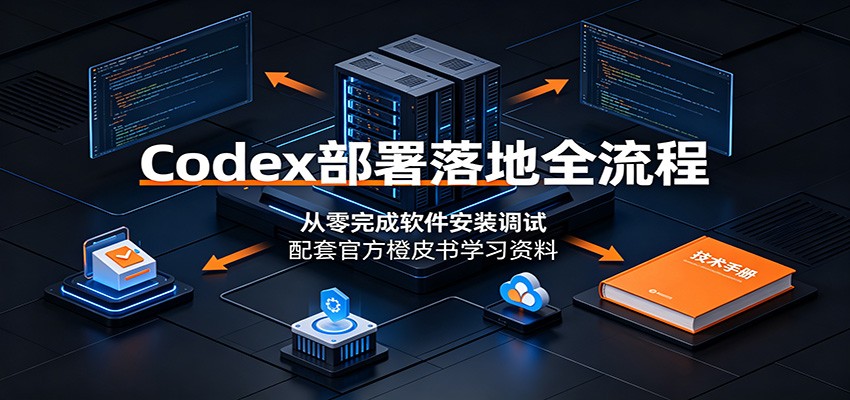 Codex部署落地全流程:从零完成软件安装调试,配套官方橙皮书学习资料-赛德副业库