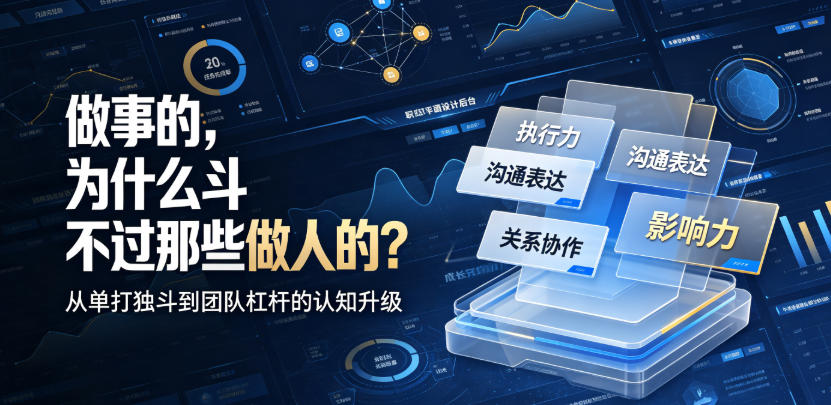 付费文章:做事的,为什么斗不过那些做人的?-赛德副业库