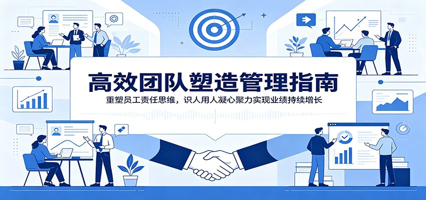 高效团队塑造管理指南：重塑员工责任思维，识人用人凝心聚力实现业绩持续增长-赛德副业库