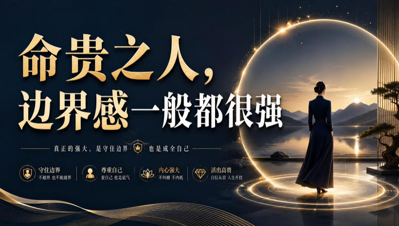 付费文章:命贵之人,边界感一般都很强-赛德副业库