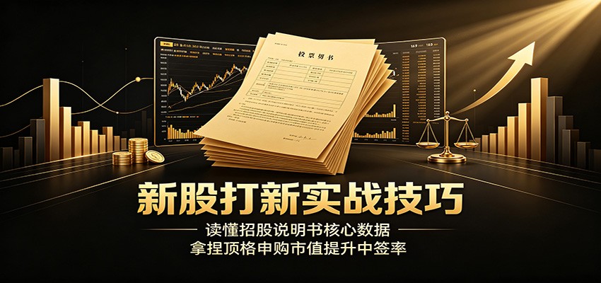 新股打新实战技巧:读懂招股说明书核心数据,拿捏顶格申购市值提升中签率-赛德副业库