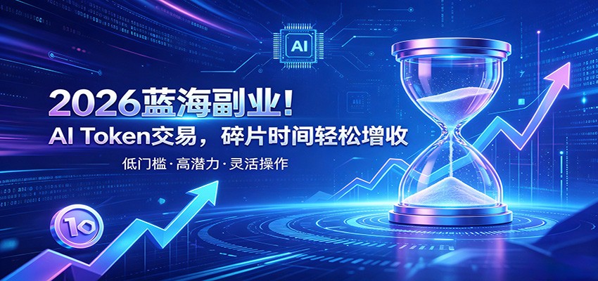 AI Token算力赛道!普通人可入局的数字副业,零门槛快速起步-赛德副业库