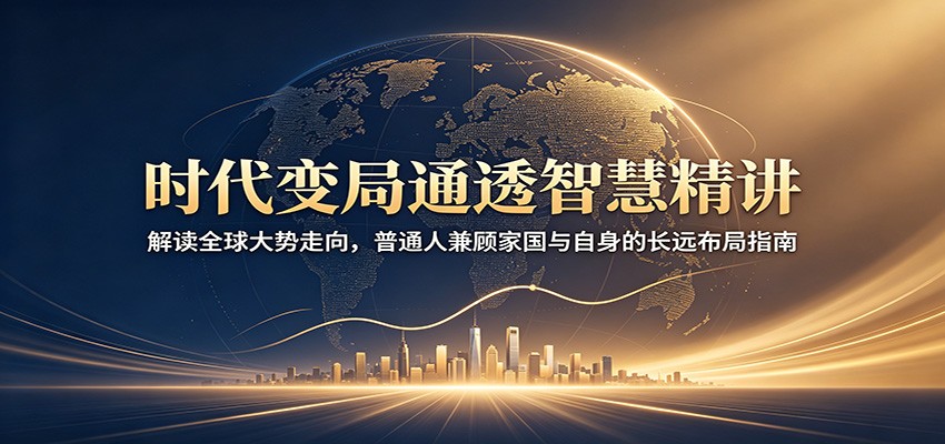 时代变局通透智慧精讲：解读全球大势走向，普通人兼顾家国与自身的长远布局指南-赛德副业库