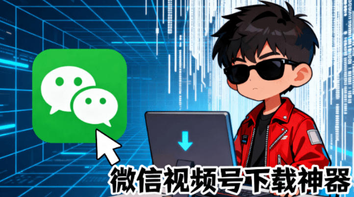 Github热门工具，视频号下载神器又来了！一键注入下载按钮，轻松下载，使用便捷wx_channel-赛德副业库
