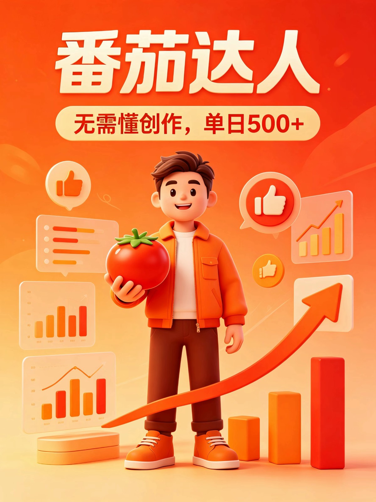 番茄小说达人全自动变现,普通人轻松日入500+-赛德副业库