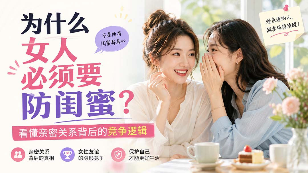 (20114期)付费文章:为什么女人必须要防闺蜜?看懂亲密关系背后的竞争逻辑-赛德副业库