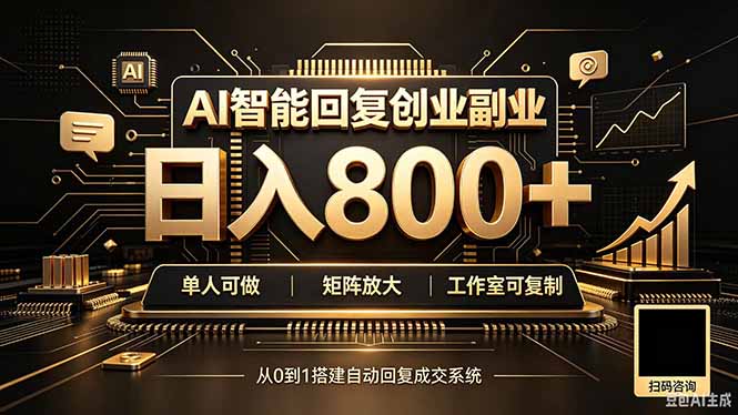 （20017期）全自动AI挂机创业｜个人副业→工作室全链路扶持-赛德副业库