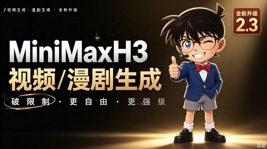 【MiniMaxH3一键懒人整合包】AI视频/漫剧生成工具，支持30_40_50显卡，ComfyUI整合包安装部署！最低8g显存也能跑！-赛德副业库
