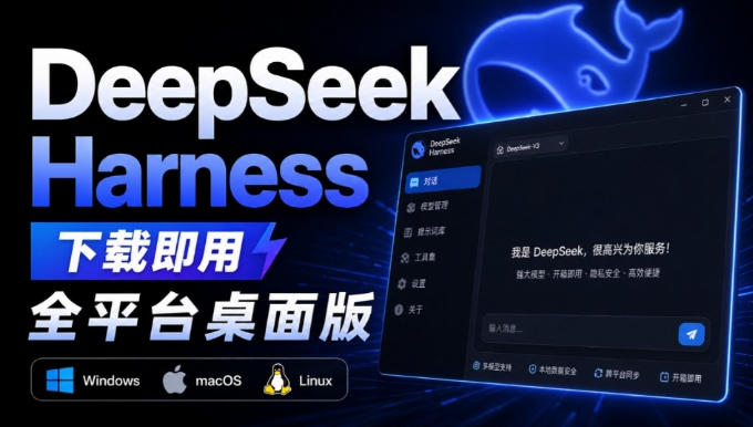 Github上近20万Stars，Harness现在可以双击运行使用了，Harness全平台桌面版-赛德副业库