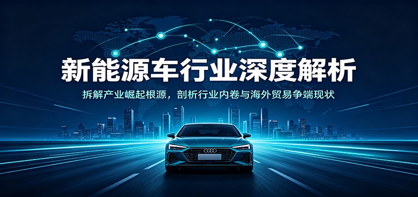 新能源车行业深度解析:拆解产业崛起根源,剖析行业内卷与海外贸易争端现状-赛德副业库