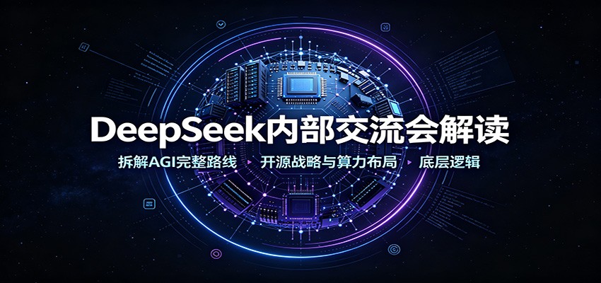 DeepSeek内部交流会解读：拆解AGI完整路线，开源战略与算力布局底层逻辑-赛德副业库