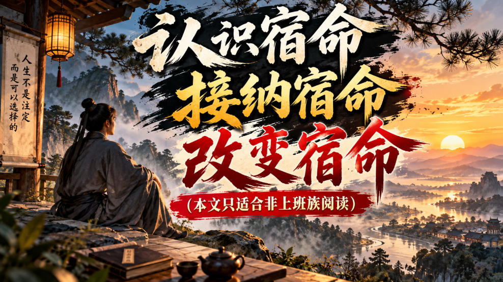 某公众号付费文章:认识宿命,接纳宿命,改变宿命(本文只适合非上班族阅读)-赛德副业库