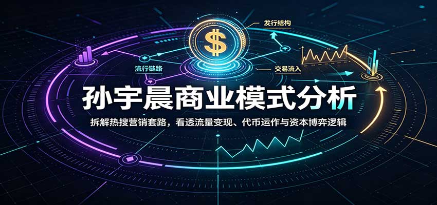 孙宇晨商业模式分析:拆解热搜营销套路,看透流量变现、代币运作与资本博弈逻辑-赛德副业库